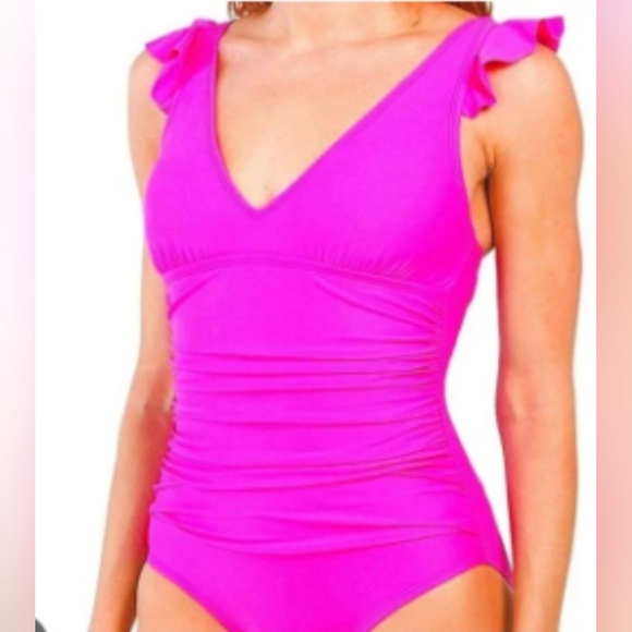 Ellen Tracy Other - Nwot - Ellen Tracy One Piece Swim Suit  Size 6 #219